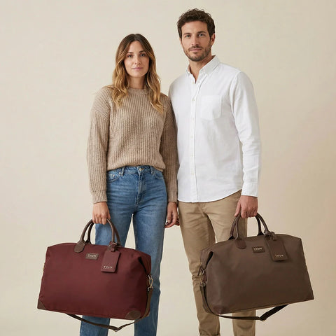Borsa Viaggio Maxi Thun Beige