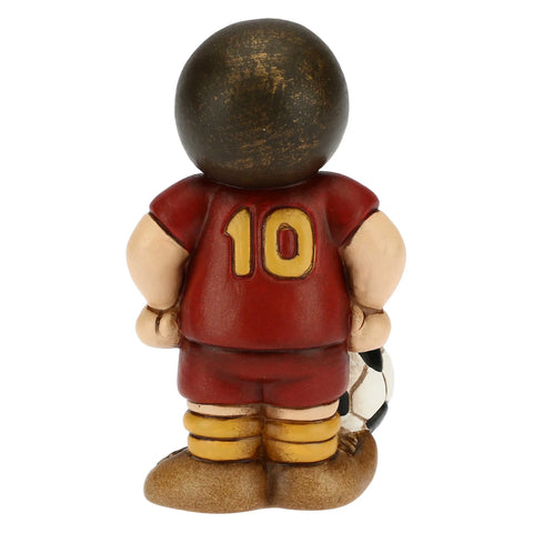 Bimbo calciatore giallo piccolo