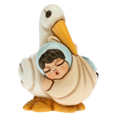 Cicogna nascita con bimbo piccolo