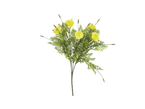 Bush pratolina cm 33 giallo Bruco