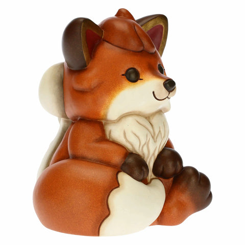 Volpe Grace insieme allo scoiattolo Linea GRACE - HOME IS WHERE FAMILY IS