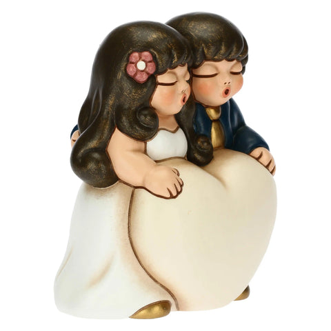 Coppia sposini innamorati grandi Thun