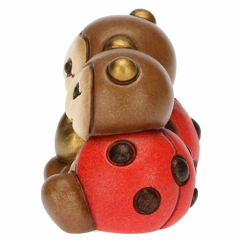 Coppia coccinelle e cuore Thun