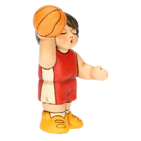 Campione di basket in ceramica Thun