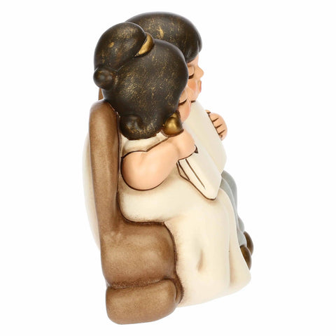 Coppia anniversario con libro in ceramica, grande Thun