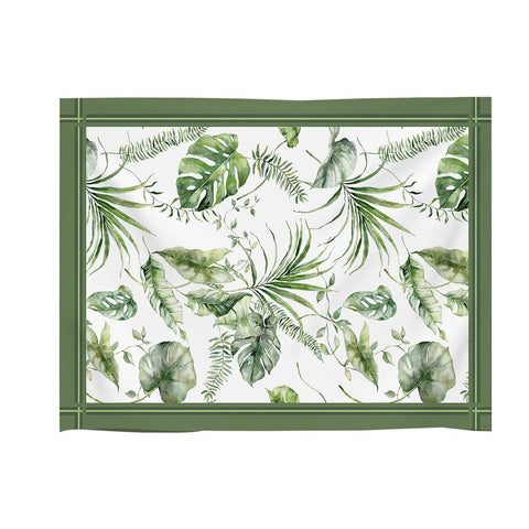 Tovaglia in tessuto idrorepellente antimacchia 150x150 con stampa Kenzia Casa Anversa