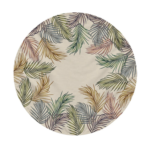Tovaglia Tonda Palm Avorio DIAM. 175 CM