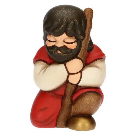 Pellegrino in ceramica presepe classico