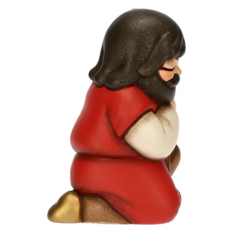 Pellegrino in ceramica presepe classico
