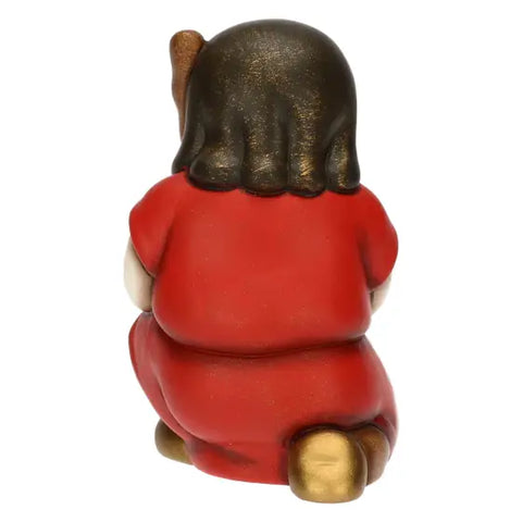 Pellegrino in ceramica presepe classico