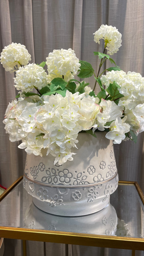 Cachepot in ceramica Aurea, piccolo Thun