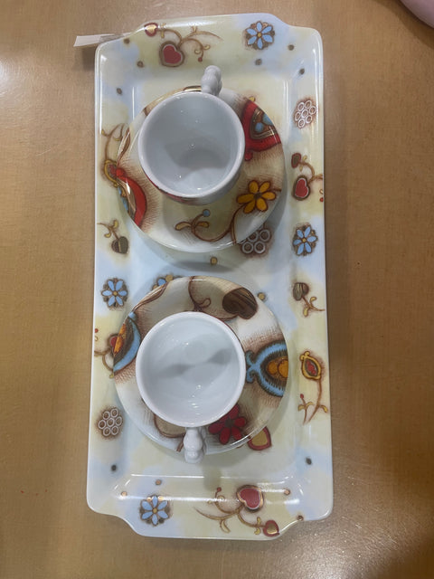 Set vassoio con 2 tazzine limited edition Thun