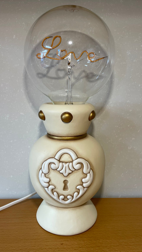 Lampada in ceramica forever Love