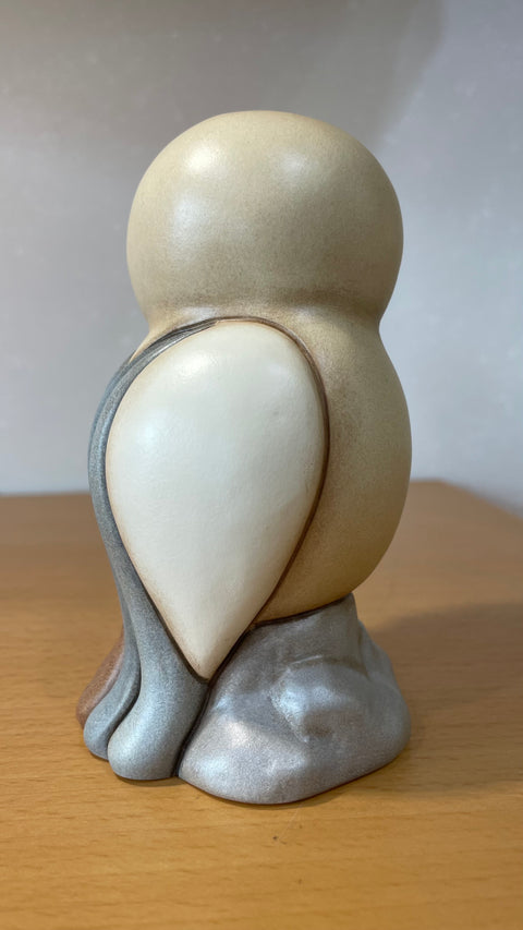 Barbagianni Gianni in ceramica medio