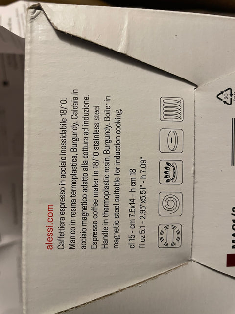 Caffettiera espresso Moka 6 Tz alessi