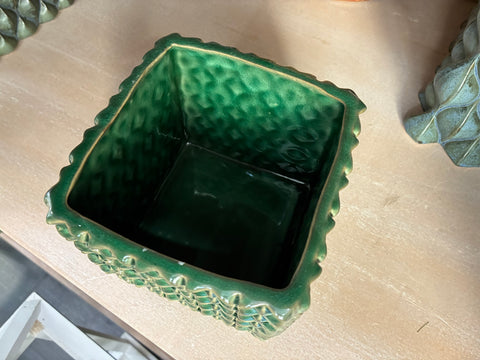 Caspò ceramica suede D13 H11 Verde scuro Bruco