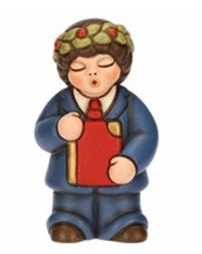 Figura laurea lui in ceramica Thun