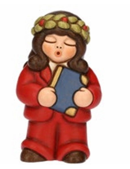 Figura lurea lei in ceramica Thun