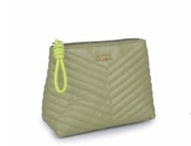 Trousse matelassé, verde pistacchio Thun