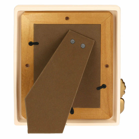 Portafoto Angelo con Teddy in ceramica Thun