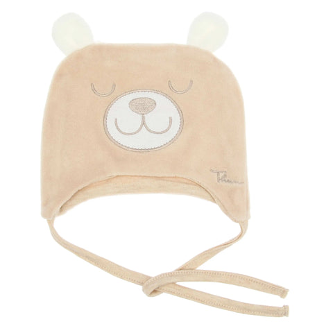 Set cappellino con orecchie e calzini Teddy Linea Baby