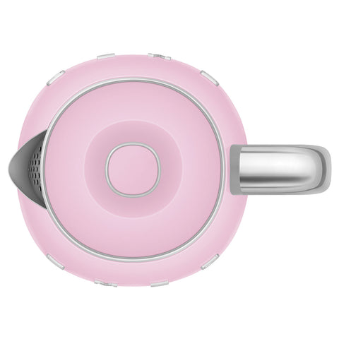 Bollitore elettrico rosa Estetica 50's Style SMEG