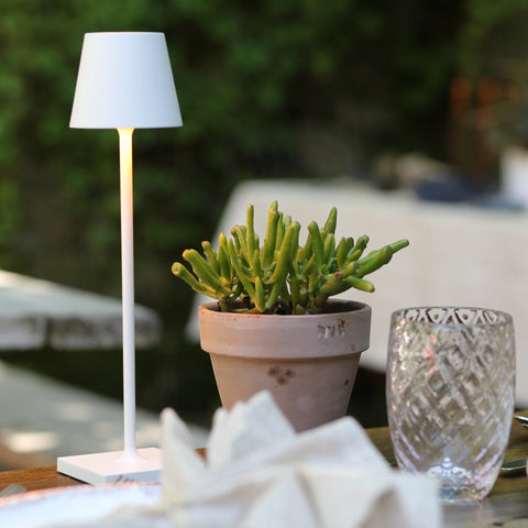 Poldina micro lampada da tavolo zafferano