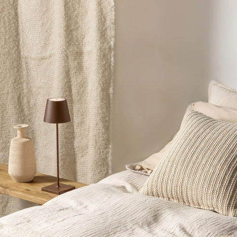 Poldina lampada da tavolo zafferano