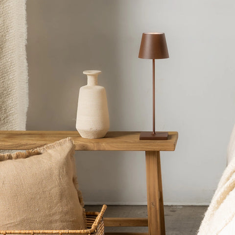 Poldina lampada da tavolo zafferano