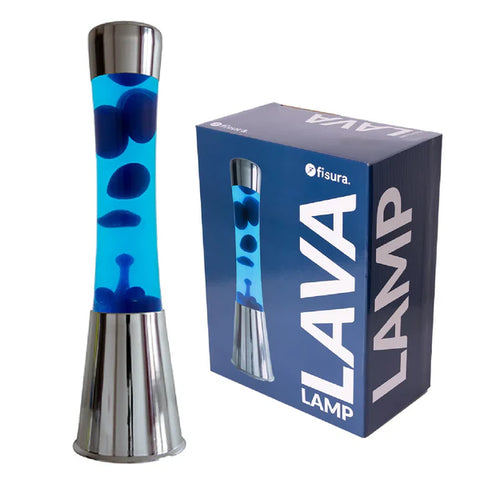 Lampada Lava Azzurra