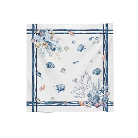 Centrotavola piazzato Coralline 95x95 Casa Anversa