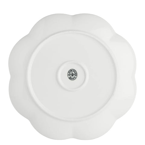 set piatti dolce 6 pz villadeifiori La porcellana bianca