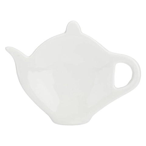 Piattino P/Bustine Tea Convivio la Porcellana bianca