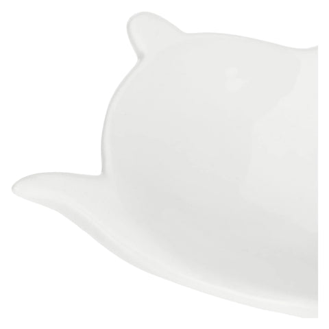 Piattino P/Bustine Tea Convivio la Porcellana bianca