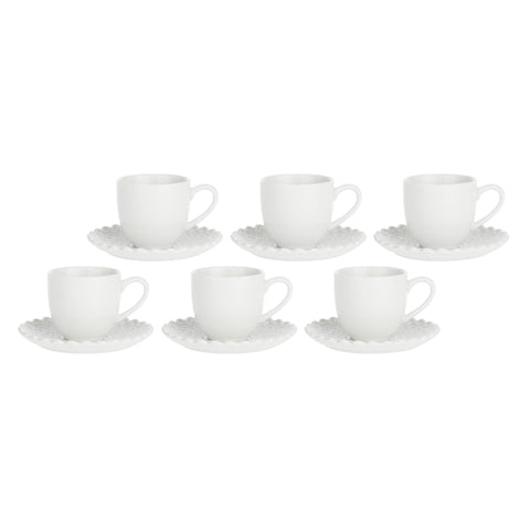 Set da 6, Tazza Caffe', 85 cc