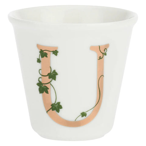 Bicchierino U C/Cucchiaino, Unico - La Porcellana Bianca