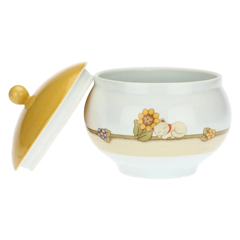 Biscottiera in porcellana Country