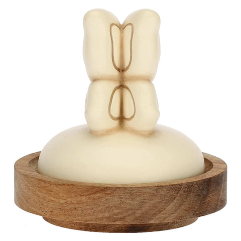 Barattolo in vetro con coperchio in legno Elegance, grande