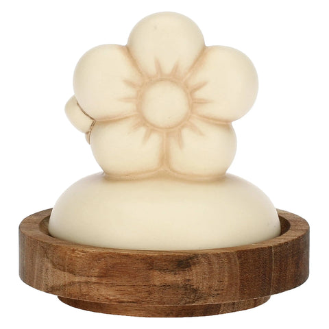 Barattolo in vetro con coperchio in legno Elegance, piccolo