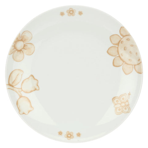 Set 2 piatti piani in porcellana Happy Elegance