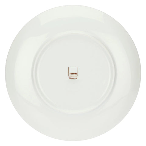 Set 2 piatti dessert in porcellana Happy Elegance