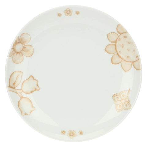 Set 2 piatti dessert in porcellana Happy Elegance