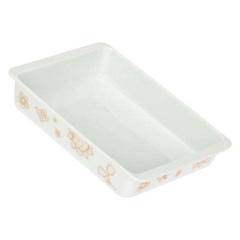 Pirofila rettangolare in porcellana Happy Elegance