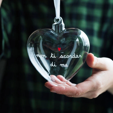 Pallina cuore Non ti scordar di me  da Simple Day