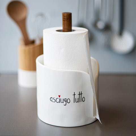 Portarotolo da cucina Asciugo tutto da Simple Day