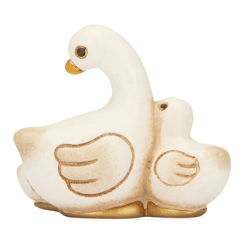 Oca con pulcini Presepe Classico Thun