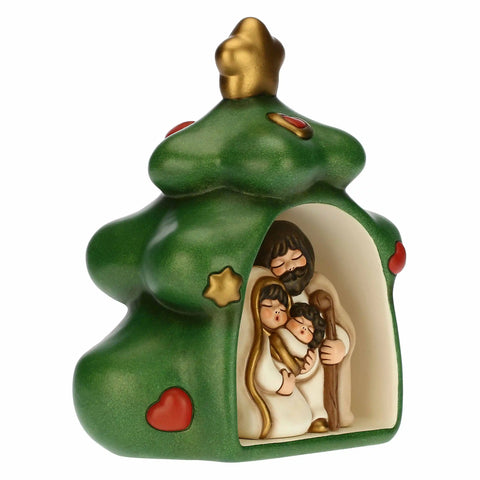 Albero di Natale con Presepe mini