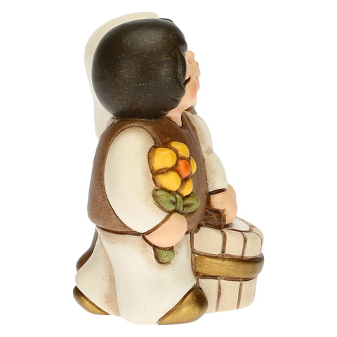 Bimbi con latte Presepe Classico bianco