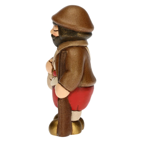 Cacciatore Presepe Classico Rosso