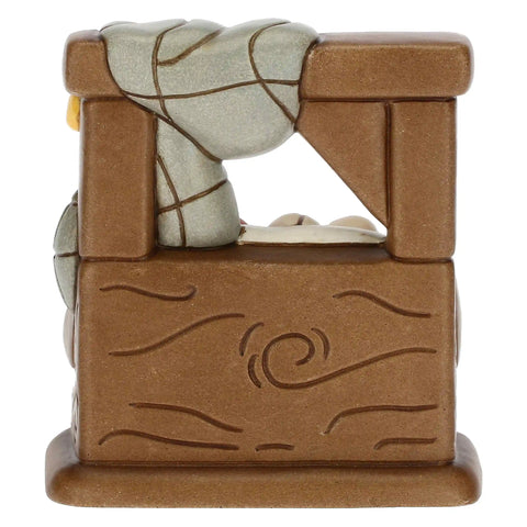 Banco del pesce in ceramica Presepe Classico